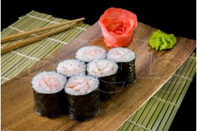 Маки с креветкой